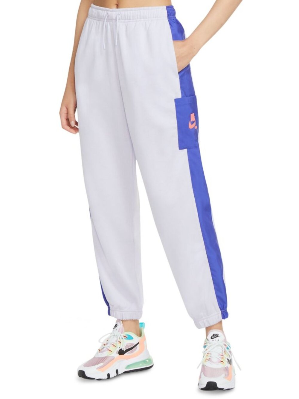 Nike Womens Cotton Drawstring Jogging Pants